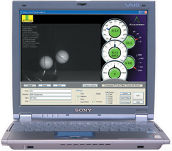Launch Monitor Screen