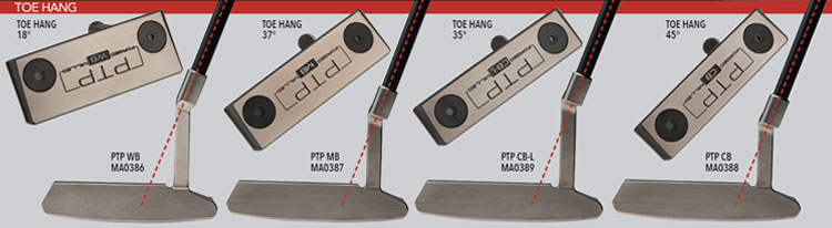 Maltby PTP CBN Putter Toe Hang