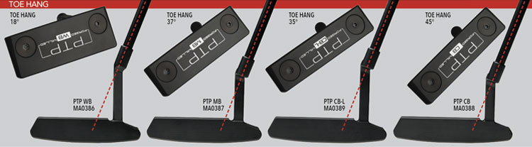 Maltby PTP DBM Putter Toe Hang